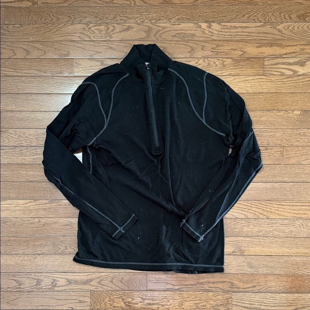 Smartwool Black Quarter Zip